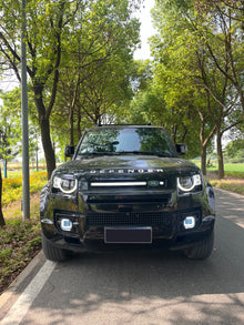 Smoked LED Front Grille for Defender L663 2020+