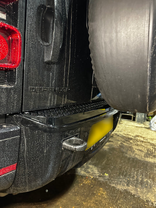 Gloss Chequerplate Bumper Protector for Defender L663 2020+
