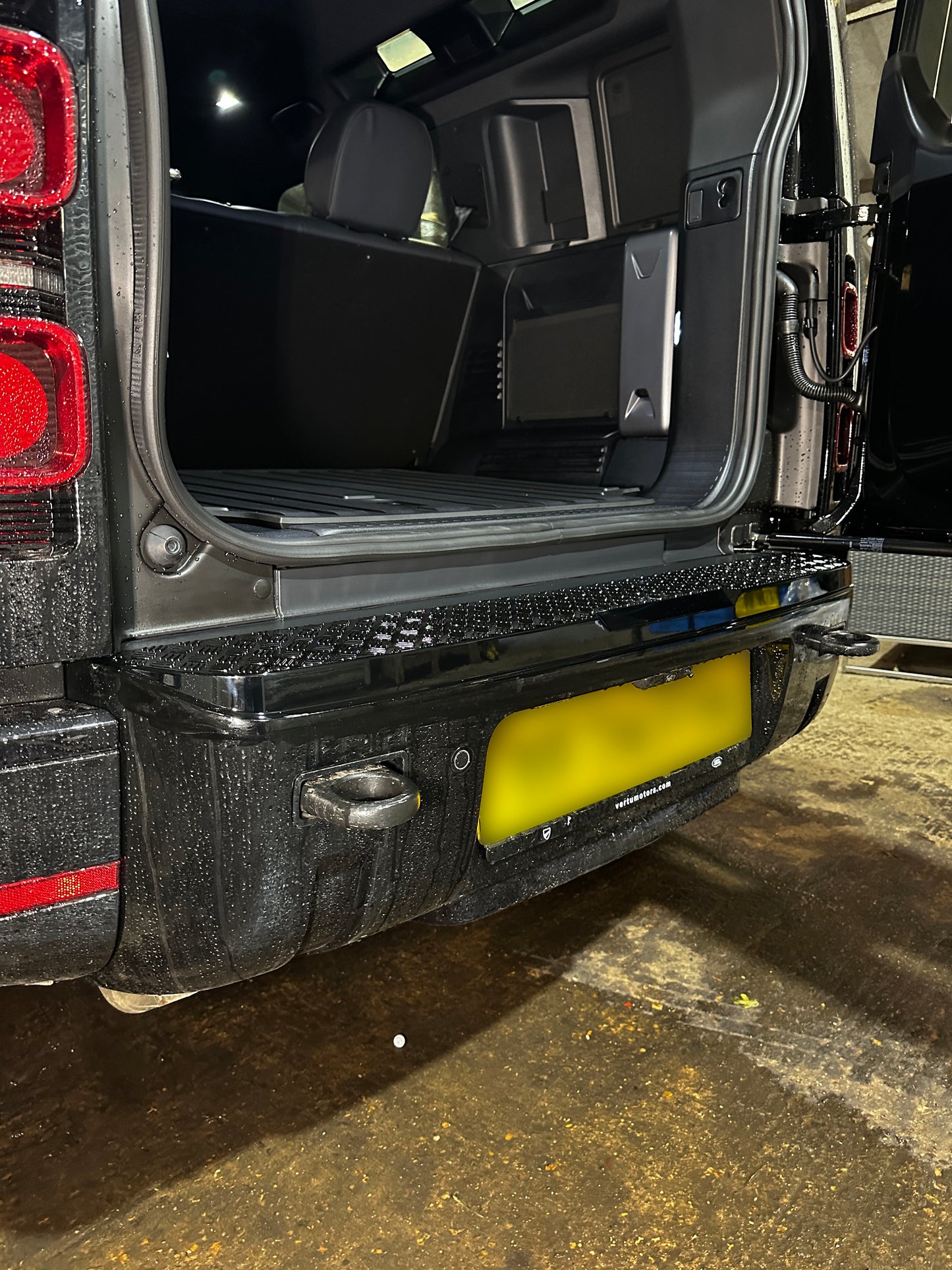 Gloss Chequerplate Bumper Protector for Defender L663 2020+