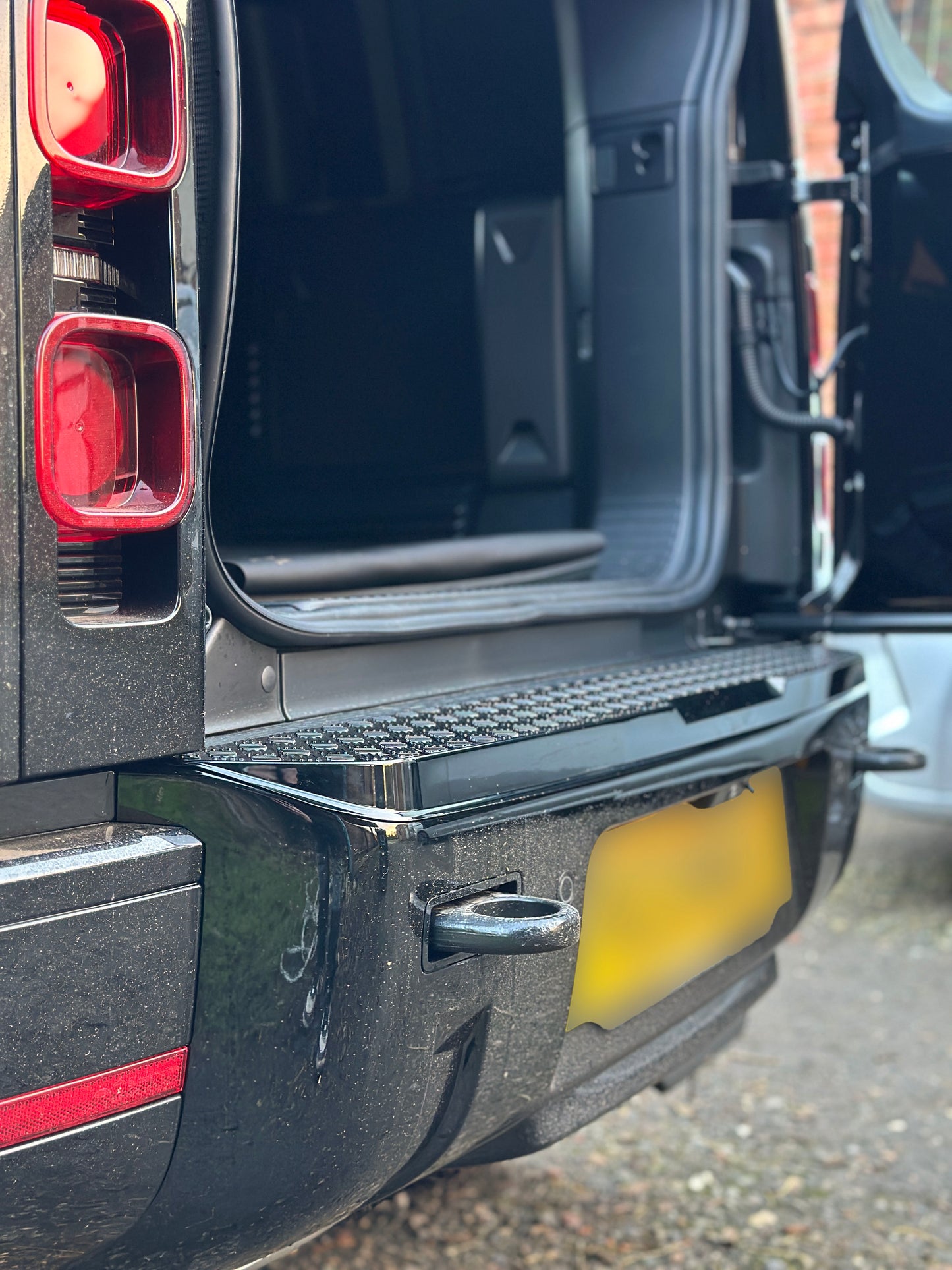 Gloss Chequerplate Bumper Protector for Defender L663 2020+